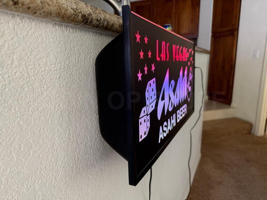 Vintage Las Vegas Asahi Beer Light Sign Image