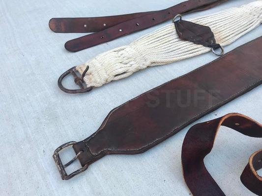 Vintage Porter Horse Saddle with Stand and Extras Image