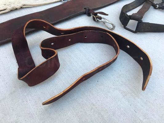 Vintage Porter Horse Saddle with Stand and Extras Image