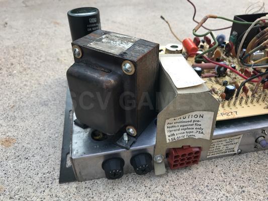 Wells Gardner 19V1001 19 inch B&W Monitor Chassis w New Caps Image